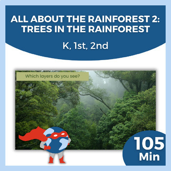 Preview of Science, Social Studies, & ELA | Rainforest Trees Lesson