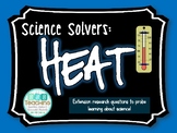 Science Solvers: Heat Research Cards