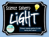 Science Solvers: Light Research Cards