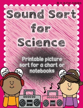 Preview of Science Sound Sort
