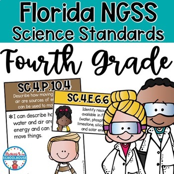 Preview of Science Standards 4th Grade Florida NGSS