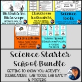 Middle School Science Back to School Bundle First Week Act