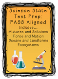Science State Test Prep:  PASS Aligned