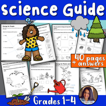 Preview of Science Study Guide Book + Answers - Ms Marwa Tarek