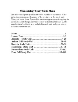 Preview of Science Study Unit