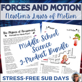 Newton's Laws of Motion/Forces and Motion Bundle Middle Sc