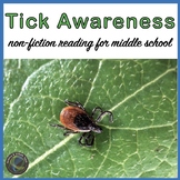 Science Sub Plans Tick Prevention and Lyme Disease Awareness