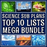 Emergency Science Sub Plans for Middle and High School MEG