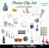 Science Supply Photo Clip Art | Moveable Pieces | Biology 