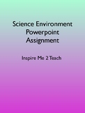 Science Sustainability PowerPoint Assignment