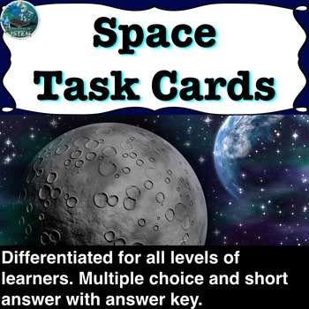 Solar System Stars And Galaxies Task Cards