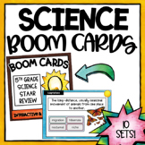 Science TEKS Boom Card Sets - Fifth Grade