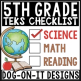 Science TEKS Checklist