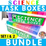 Science Task Boxes - BUNDLE (set 1 & 2)