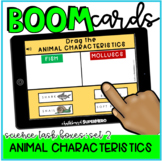 Science Task Boxes Set 2 Boom Cards™: Animal Characteristics