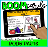 Science Task Boxes Set 2 Boom Cards™: Body Parts