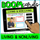 Science Task Boxes Set 2 Boom Cards™: Living and Nonliving