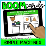 Science Task Boxes Set 2 Boom Cards™: Simple Machines