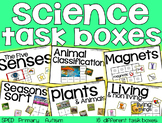 Science Task Boxes - Set one