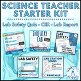 Science Teacher Starter Kit | Lab Report + CER Templates +