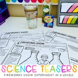 Science Teasers - Fireworks in a Cup Science Experiment - 