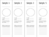 Science Techbook - 3rd Grade - Needles Observation Foldable