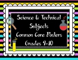 Science & Technical Subjects Common Core Posters {Grades 9-10}