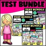 Science Test Prep Bundle- Science Exams Assessments Digita