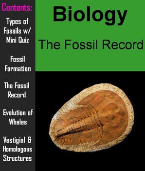 Preview of Fossil Record PowerPoint