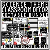 Science Theme Classroom Decor Posters, Scientist Back to S