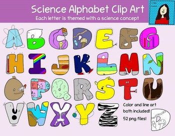 Preview of Science Themed Alphabet