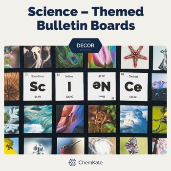 Preview of Science Bulletin Boards for Classroom Teachers Elementary Middle High School
