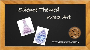 Preview of Science Themed Word Art