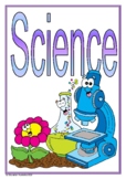 Science Title Pages - Different Designs - Cover Pages
