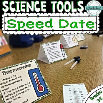 Preview of Science Tool Speed Date