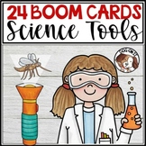 Science Lab Tools Boom Cards Uncover the Picture  4.4A 5.4A 6.4A