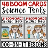 Science Tool Vocabulary Bundle BOOM Cards 4.4A, 5.4A 6.4A