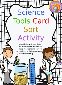 Preview of Science Tools Card Sort Activity