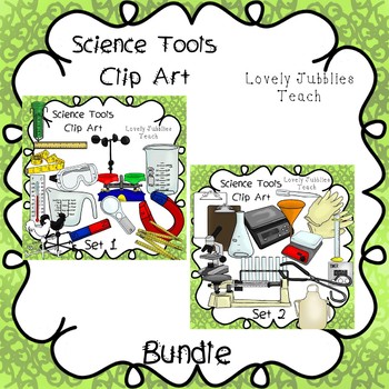 Preview of Science Tools Clip Art Bundle