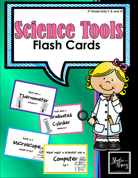 Preview of Science Tools Flash Cards