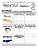Science Tools - Hands-On Scavenger Hunt Centers / Stations