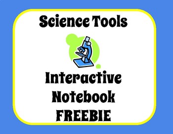 Preview of Science Tools Interactive Notebook *FREEBIE*!!