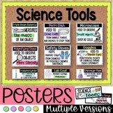 Science Tools Posters, Bulletin Board, Classroom Décor | B