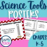 Science Tools Posters {Plus B&W Interactive Notebook Inserts}