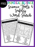 Science Tools & Safety Word Search - FREE