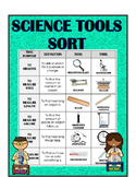 Science Tools Sort/ Cut & Paste: Observe, Measure, Review,