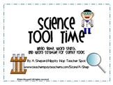 Science Tools Time{ Bingo game, Word Search, and Word Scramble}