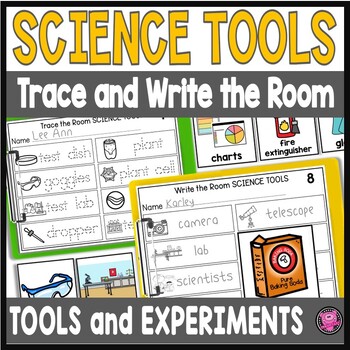 Preview of Science Tools and Safety - Tools for Science Vocabulary - Science Tools Centers