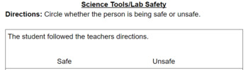 Preview of Science Tools and Lab Safety Review and Quiz