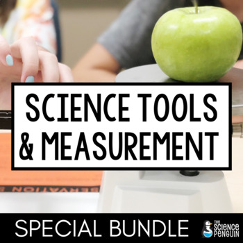 Preview of Science Tools and Measurement Activities Bundle for Back to School 4th 5th Grade